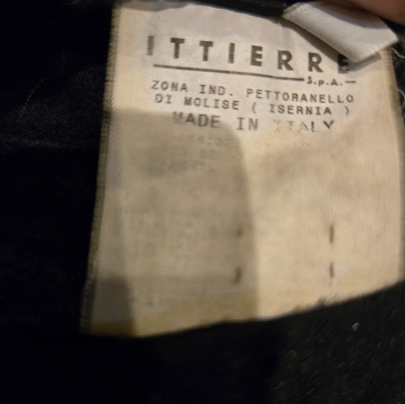 Vintage authentic Versace Side zip tapered black Pants made Italy - Picture 10 of 11